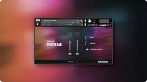 次中音萨克斯音源-Musical Sampling Midnight Tenor Sax Kontakt