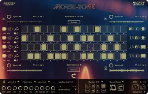 节奏合成音源-Audiofier Micron Series Morse Zone v1.0.1 Kontakt