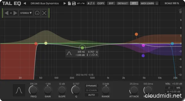 Togu Audio Line TAL-EQ v1.2.4 MacOS-MORiA :-1