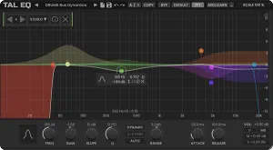 多功能图形均衡器-Togu Audio Line TAL-EQ v1.2.4 MacOS-MORiA