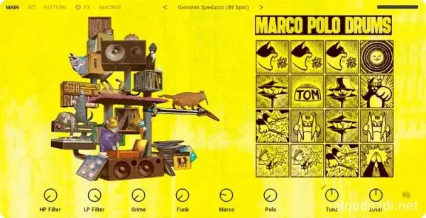 Native Instruments Marco Polo Drums v1.0.0 Kontakt :-1