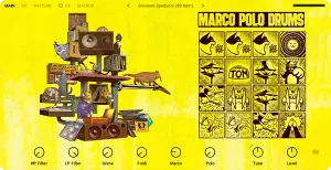 嘻哈鼓音源-Native Instruments Marco Polo Drums v1.0.0 Kontakt