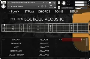 指弹原声吉他音源-Orange Tree Samples Evolution Boutique Acoustic v1.3.0 Kontakt