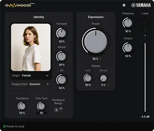 智能人声合成插件-Yamaha Omnivocal v1.1.3 Beta VR-win