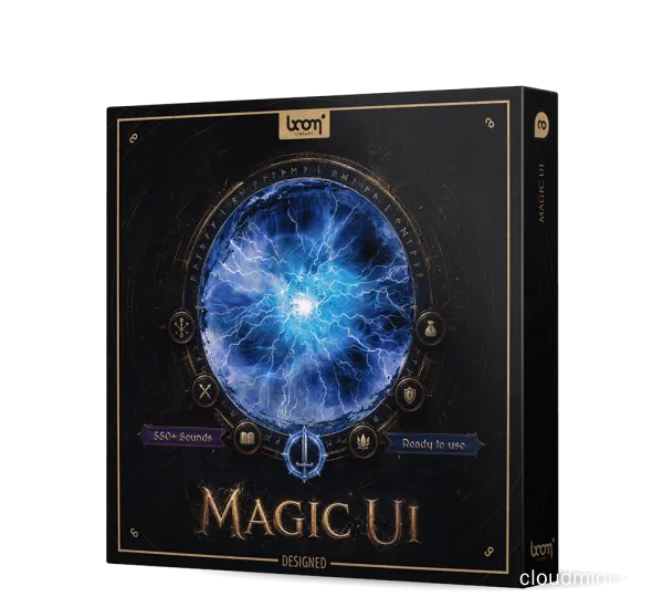 Boom Library Magic UI Designed WAV :-1