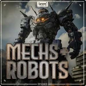 机甲和机器人音效库-Boom Library Mechs & Robots Designed WAV