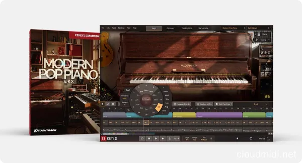 Toontrack Modern Pop Piano EKX :-1 Toontrack Modern Pop Piano EKX :-1